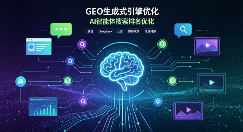 枣强县GEO 浪潮来袭：生成式引擎优化崛起，创作者争抢豆包、DeepSeek、元宝智能体流量入口